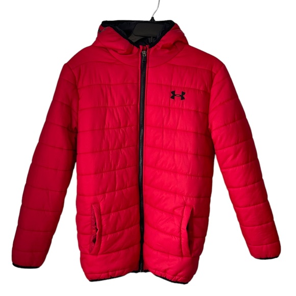 Under Armour Other - Under Armour Red Puffer Jacket Size YXL